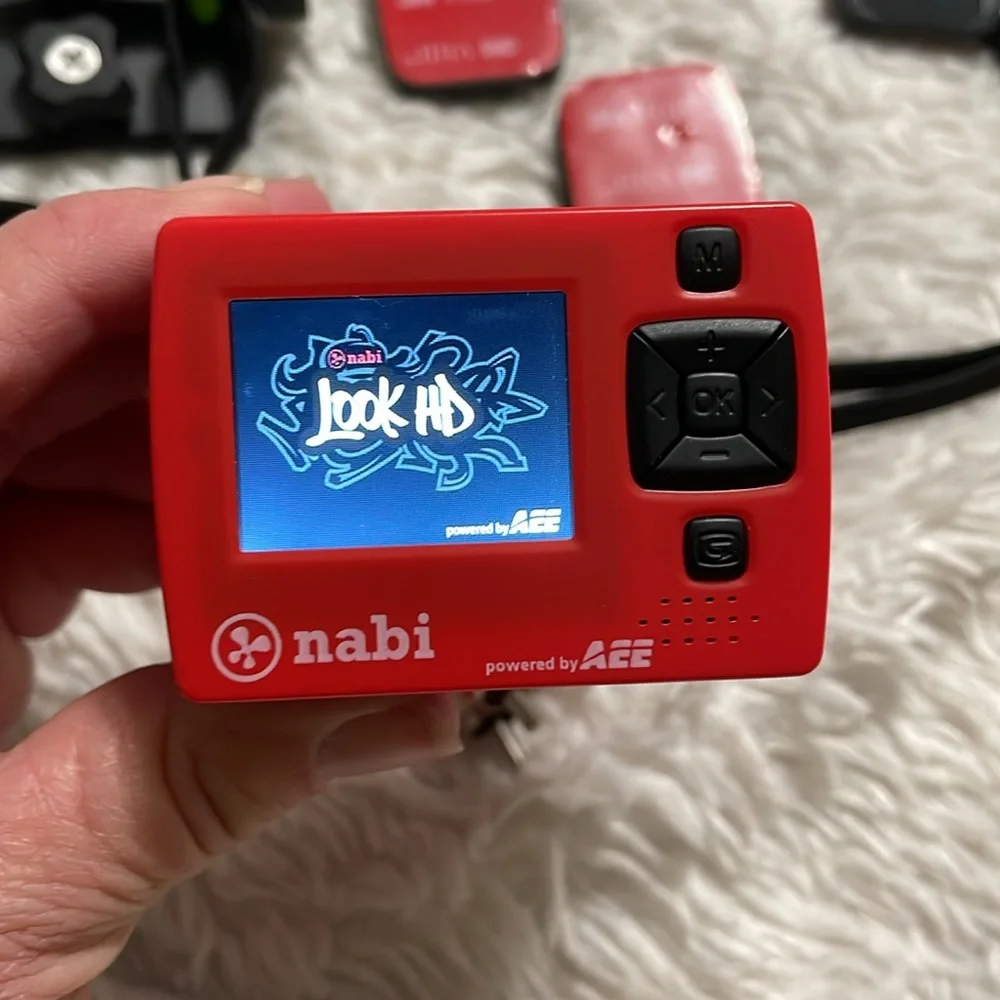 New Nabi Look HD Sport Camera NIB Underwater Action 1080P Wide Angle Lens Ewmote